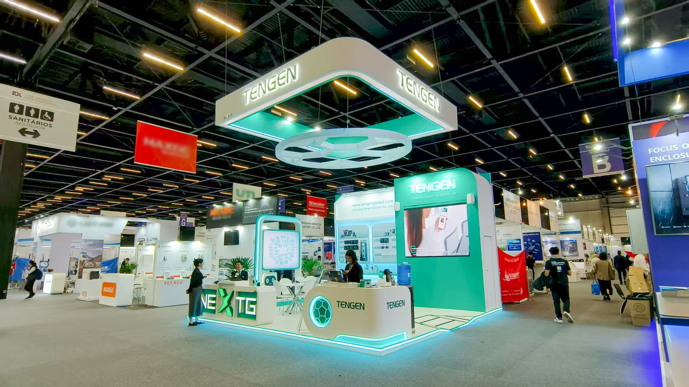 闪耀拉美丨南宫28网址亮相FIEE巴西国际电力展